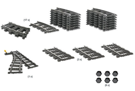 4206 9v Train Switching Track